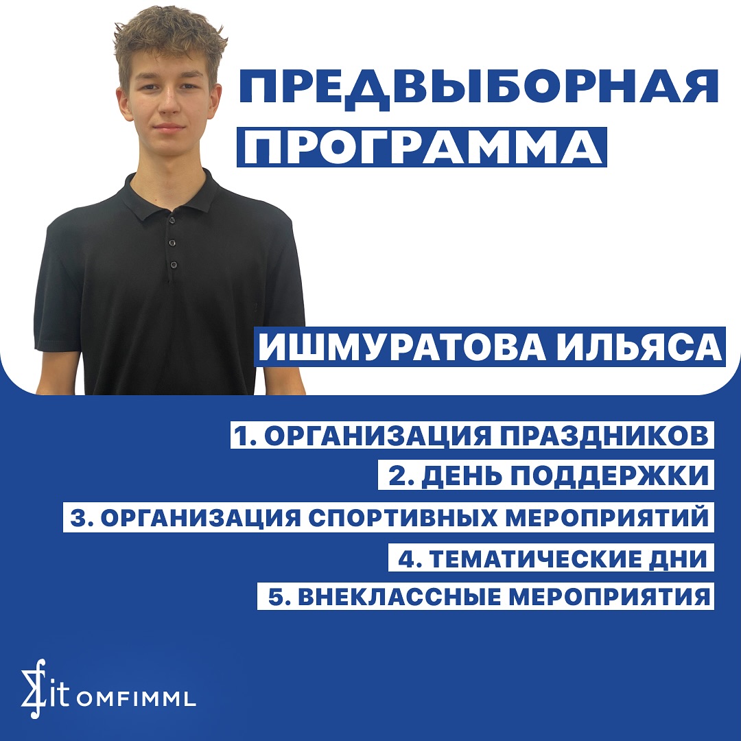 Предвыборная программа